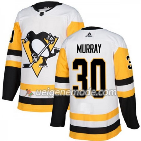 Herren Eishockey Pittsburgh Penguins Trikot Matt Murray 30 Adidas 2017-2018 Weiß Authentic